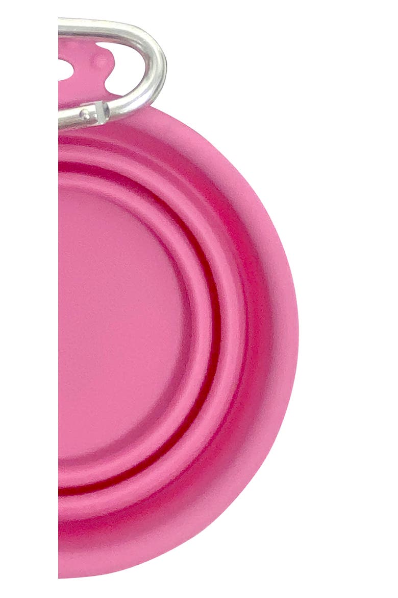 26.5oz Silicone Travel Bowl For Dogs and Cats, Alternate, color, Multicolored