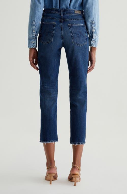 Ag Brinley Mid Rise Straight Crop Jeans In 7 Years La Jolla