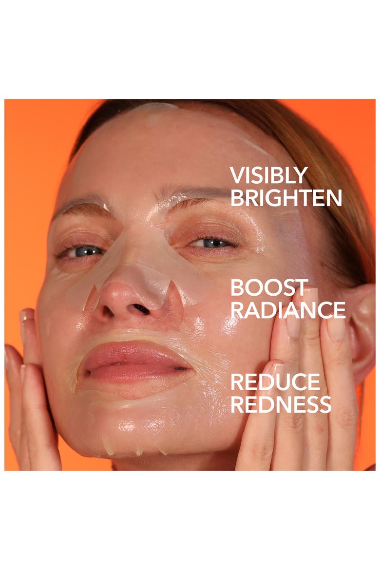 Vitamin C Lactic Biocellulose Brightening Treatment Mask, Alternate, color, NO COLOR