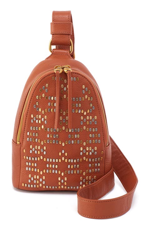 Fern Leather Sling Bag