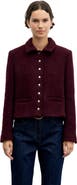 GERARD DAREL Cropped Long Sleeve Jacket