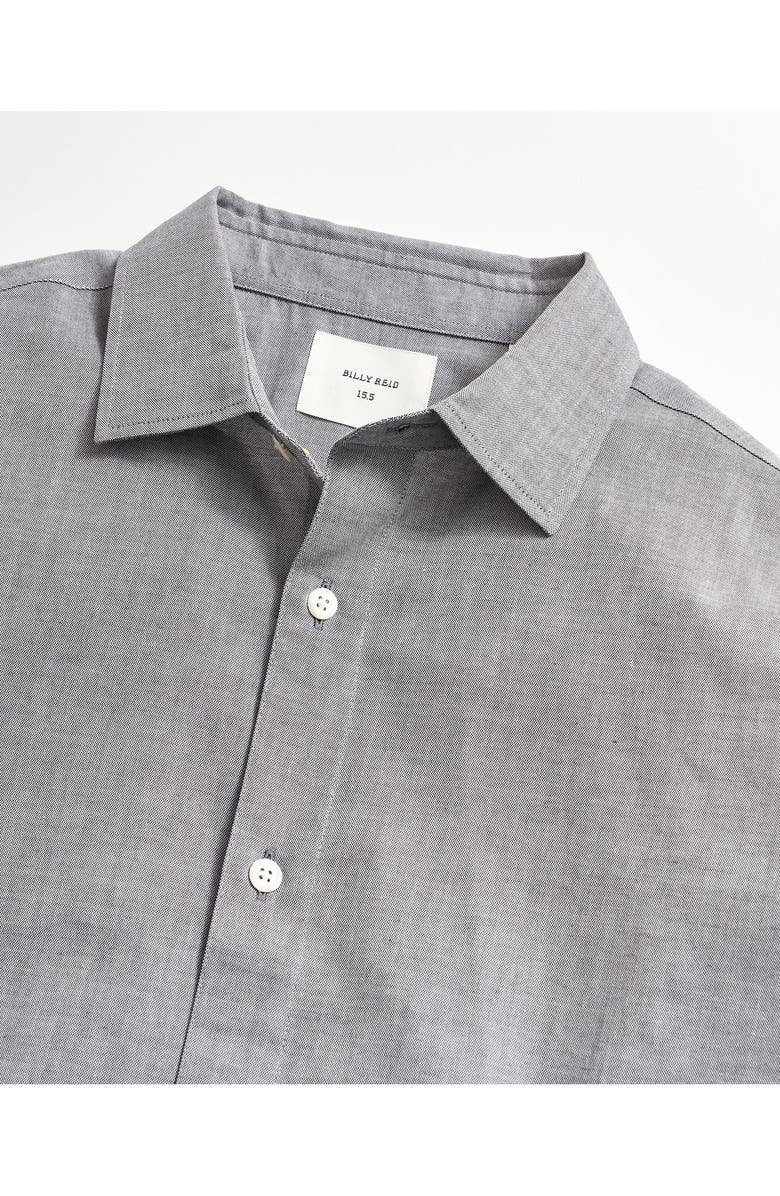 Billy Reid Hutcheson Oxford Dress Shirt, Alternate, color, Light Grey