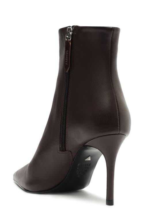 SCHUTZ SCHUTZ MIKKI CASUAL POINTED TOE GENUINE CALF HAIR BOOTIE