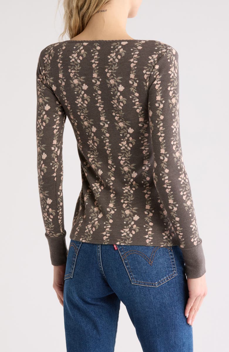 Lucky Brand Long Sleeve Thermal Henley, Alternate, color, 