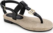 PHILIPP PLEIN Nappa Sandals Rope Hexagon Women