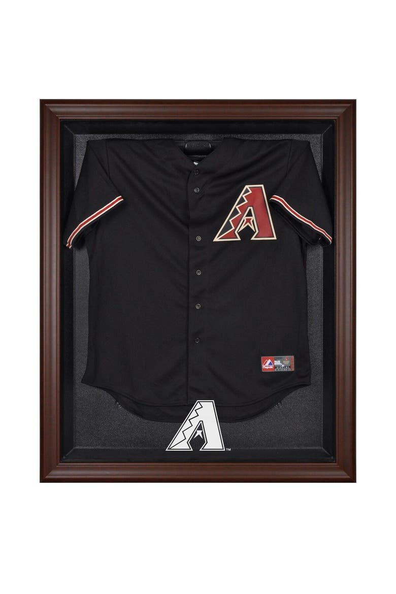 Arizona Diamondbacks Brown Framed Logo Jersey Display Case, Main, color, Brown
