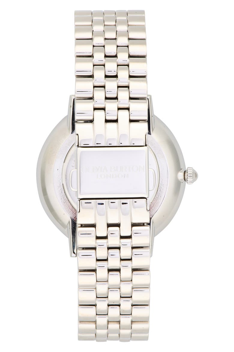 Sunflower Bracelet Watch, 36mm, Alternate, color, SILVER