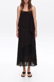 BIMBA Y LOLA Flowing Layered Midi Dress