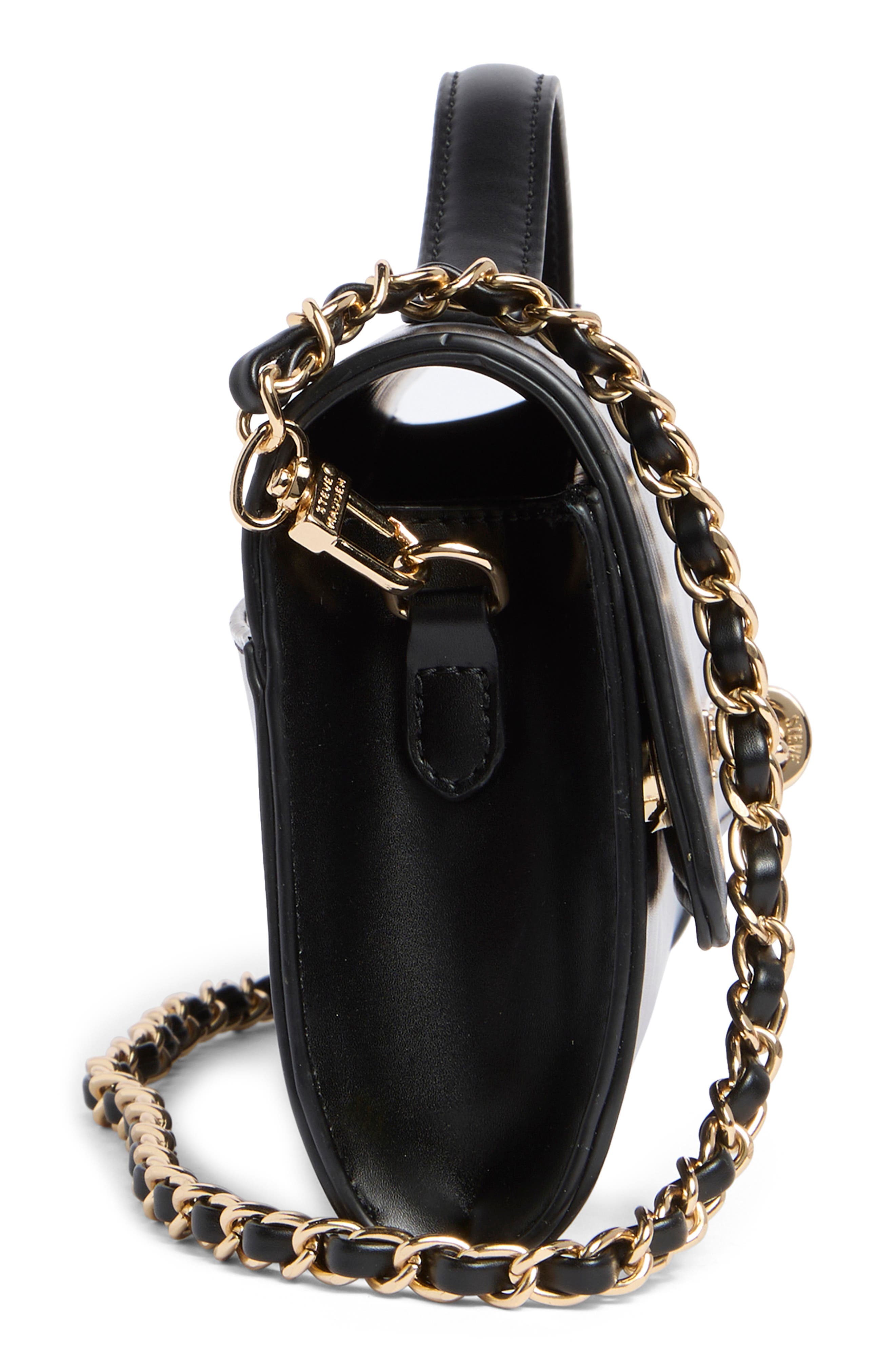 Steve Madden Benovi Clutch, Alternate, color, Black