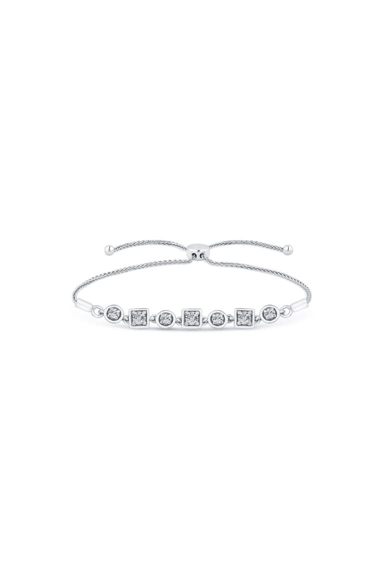 Sugar+Spice Slide Bracelet, Main, color, Silver