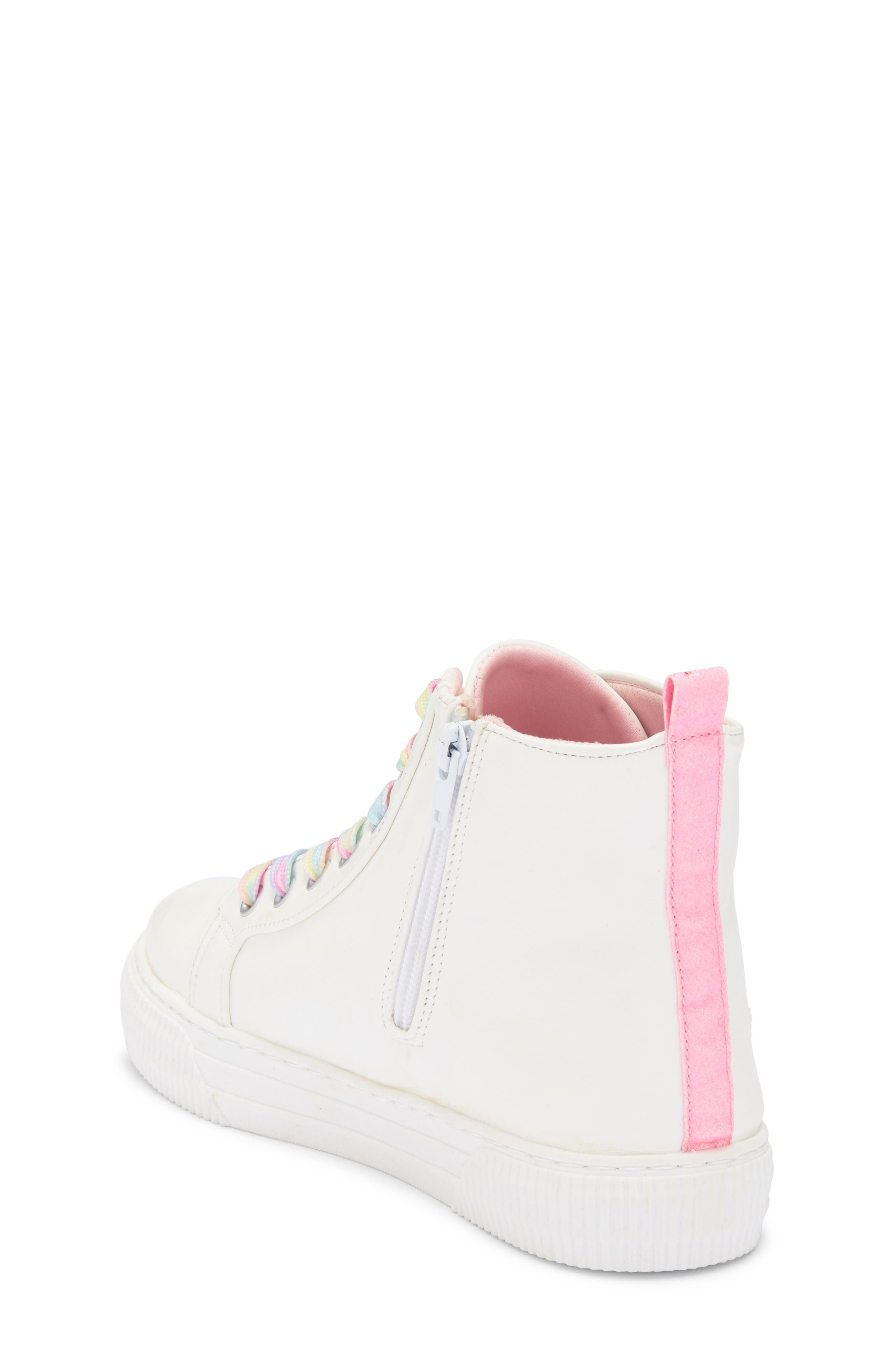 JELLYPOP Kids' Maisha Butterfly Sneaker, Alternate, color, Pastel Multi
