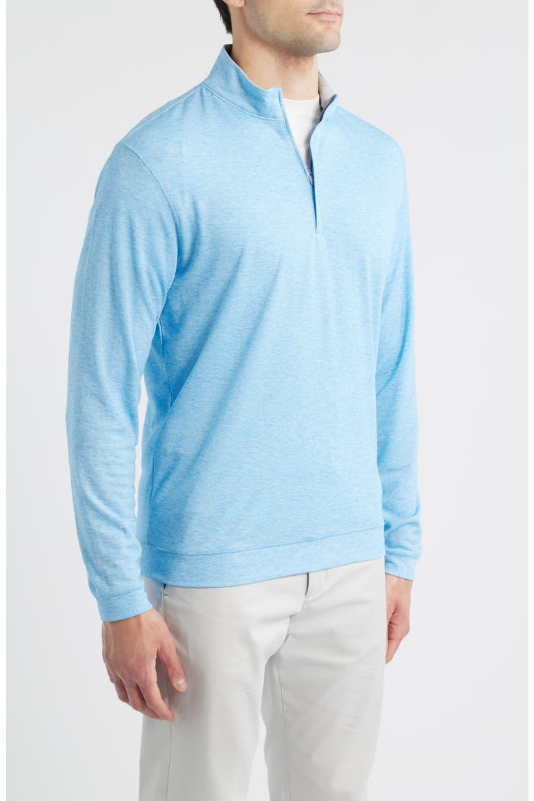 Pircio Performance Quarter Zip Pullover, Alternate, color, MACAW