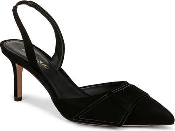 その他 Jackie Veronica Beard Lisbeth 70MM Suede Slingback Pumps | Saks