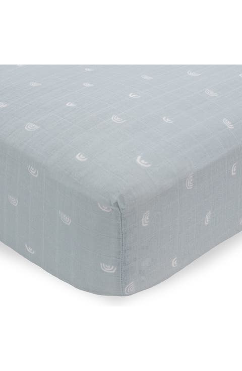 Cotton Muslin Crib Sheet