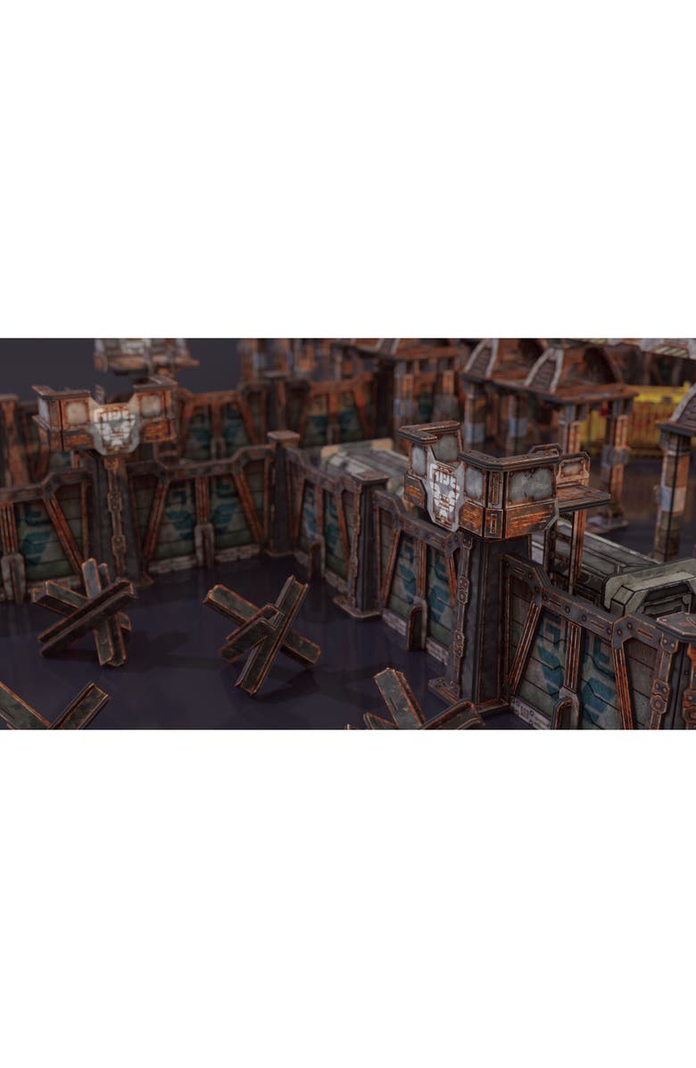 TinkerTurf Scifi Terrain Guard Tower Addon Abandoned Theme, Alternate, color,