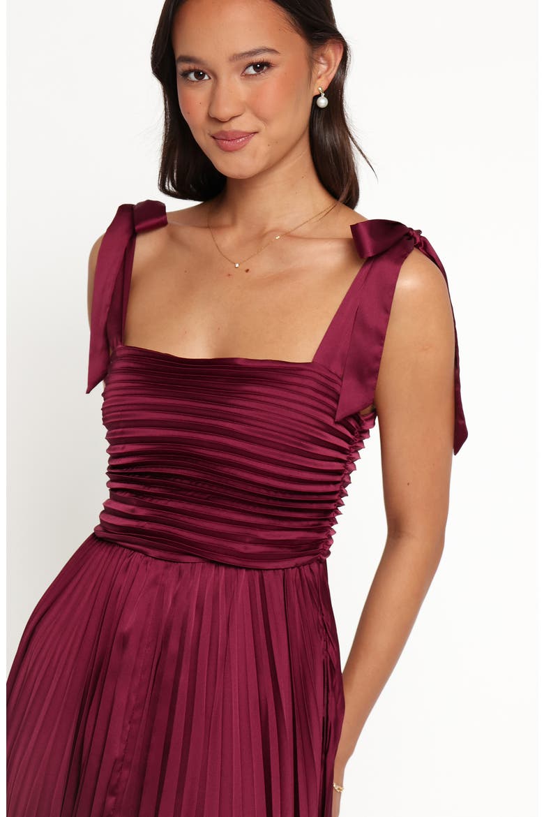 Beaumont Maxi Dress, Alternate, color, WINE