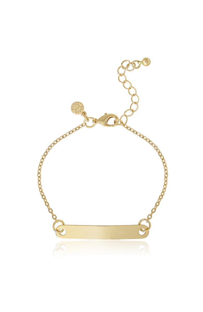 Jessica Simpson Gold-Tone Layered Bracelet Set, 4 Piece Set, Alternate, color, Gold