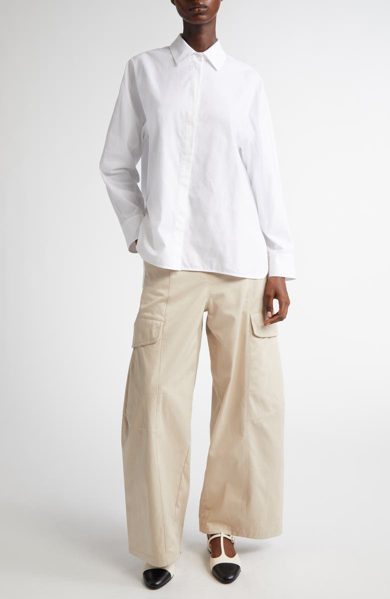 Max Mara Rosatea Ultrawide Leg Cargo Pants, Alternate, color,