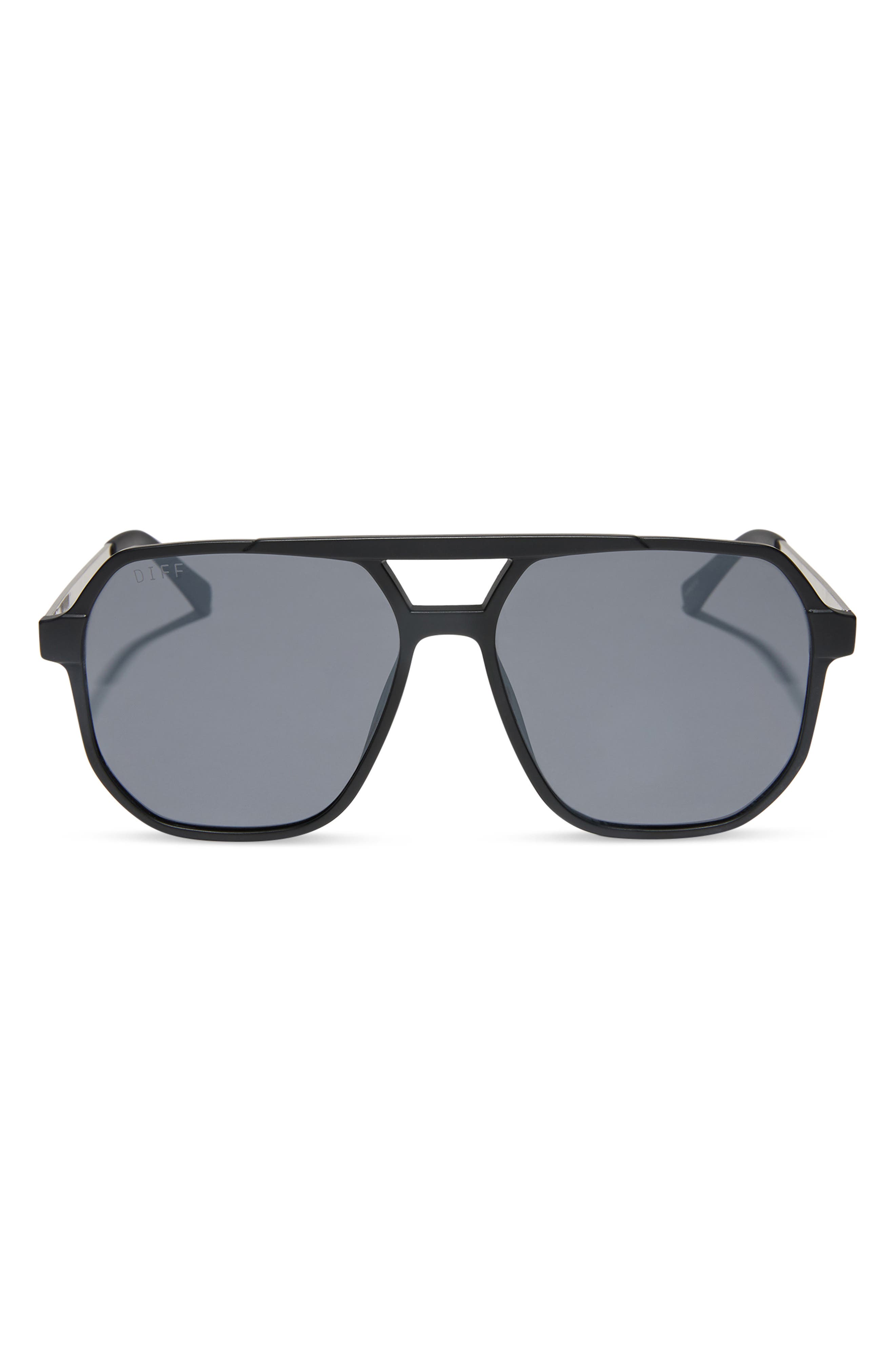 DIFF Landon 59mm Aviator Sunglasses