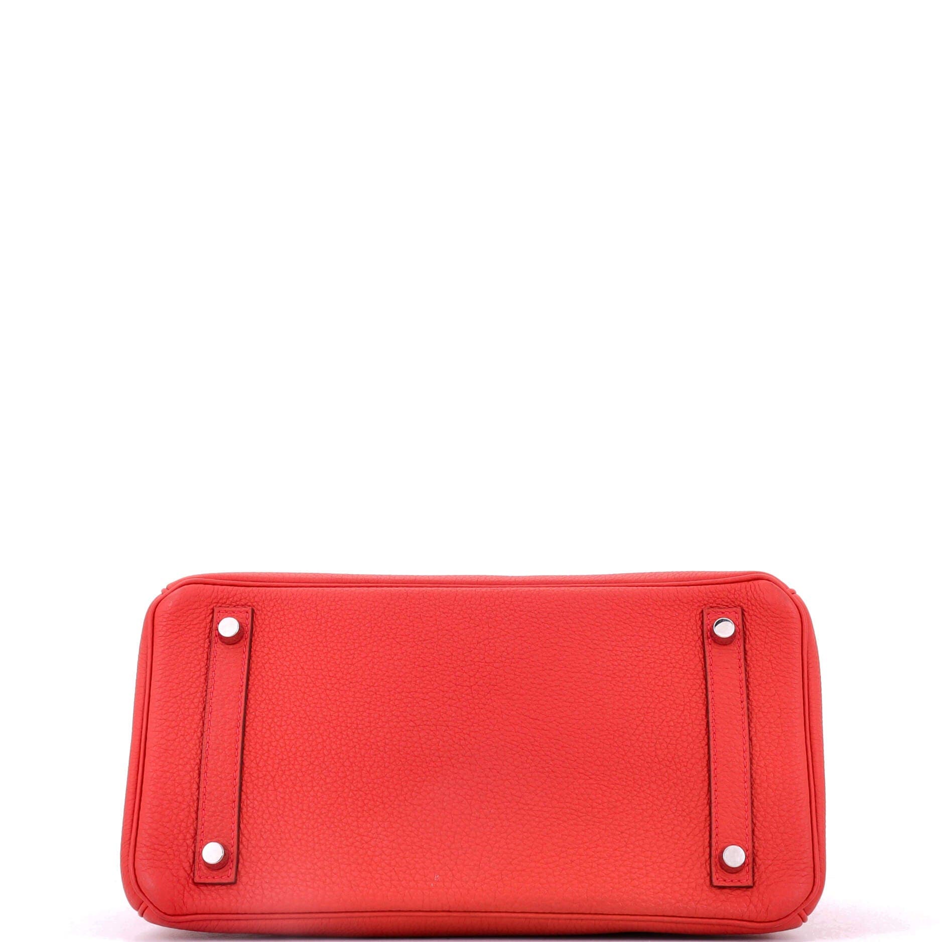 Birkin Handbag Red Togo With Palladium Hardware 30, Alternate, color, Red