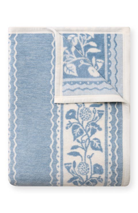 Clara Stripe Throw Blanket