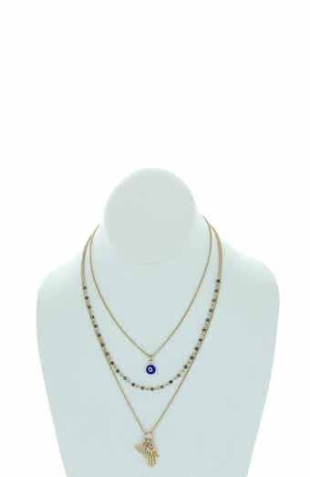 Riva Chain & Charm Necklaces - Set of 3