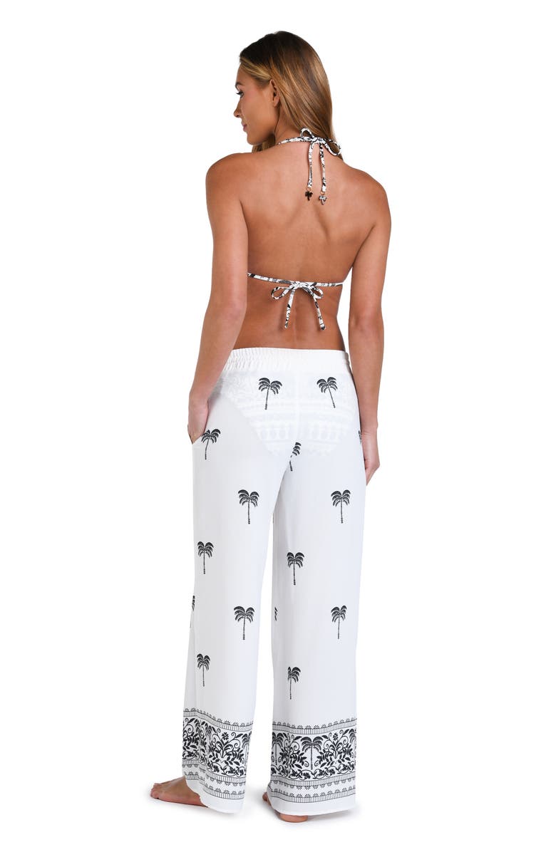 Sunshine 79 Ivory Coast Cover-Up Beach Pants, Alternate, color, Ivory