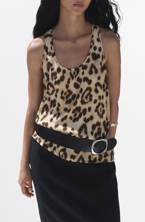 Bernie Leopard Print Tank