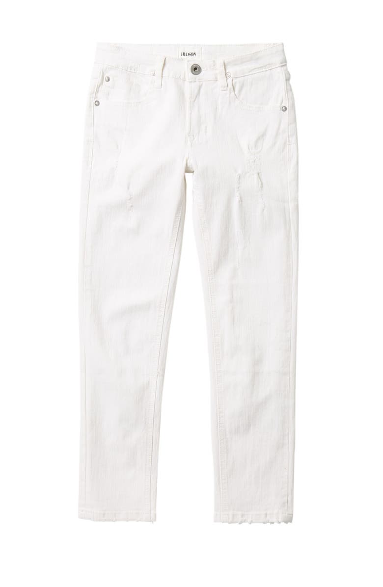 Hudson Kids Slim Straight 5 Pocket Jeans, Main, color,