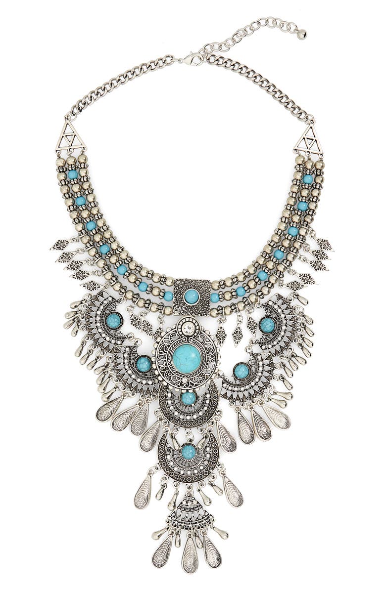 BP. Western Bib Necklace, Main, color, 