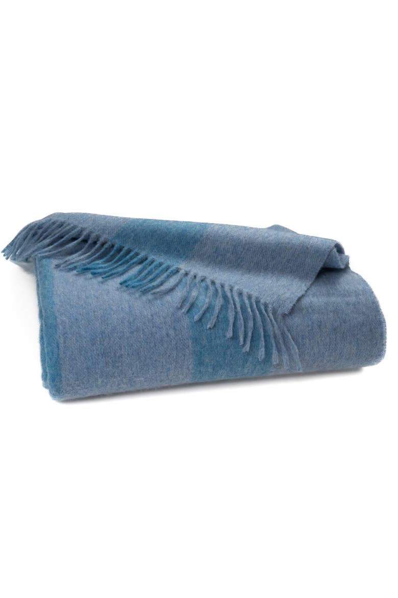 Southampton Home Merino Wool Cabana Stripe, Alternate, color, Blue