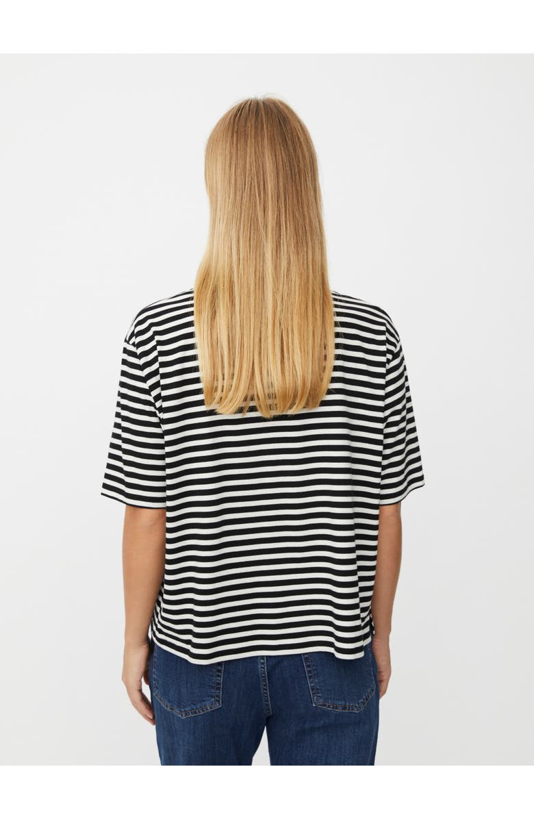 Masai Copenhagen Doreann Round Neck Short Sleeve T-Shirt, Alternate, color, Black