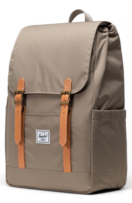 Herschel Supply Co . Retreat Recycled Polyester Small Backpack In Brown