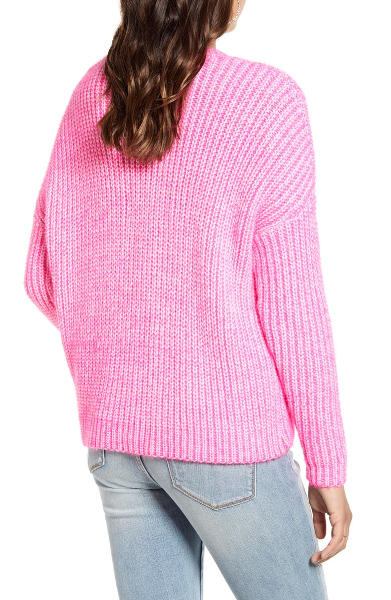 Good Luck Gem Two Tone Sweater, Alternate, color, 