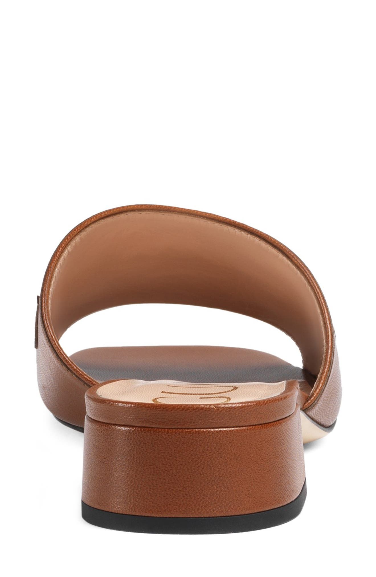 Zumi Slide Sandal, Alternate, color, BROWN PAPAYA