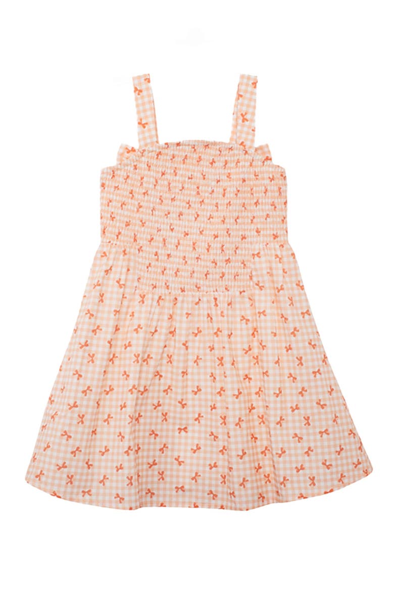 Tangerine Twirl Sleeveless Dress, Alternate, color, Orange