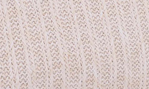 Emperia Annabelle Mini Straw Satchel In Natural/black