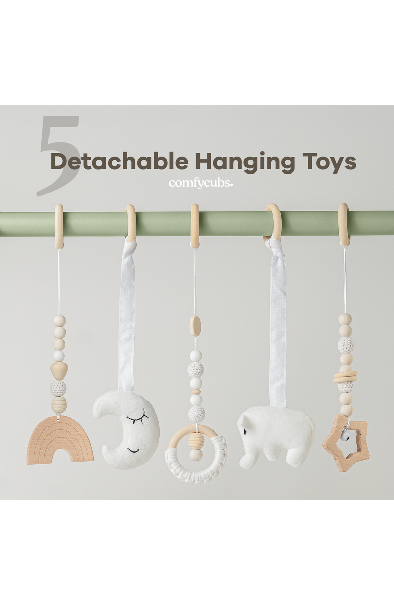 Wooden Baby Play Gym Set