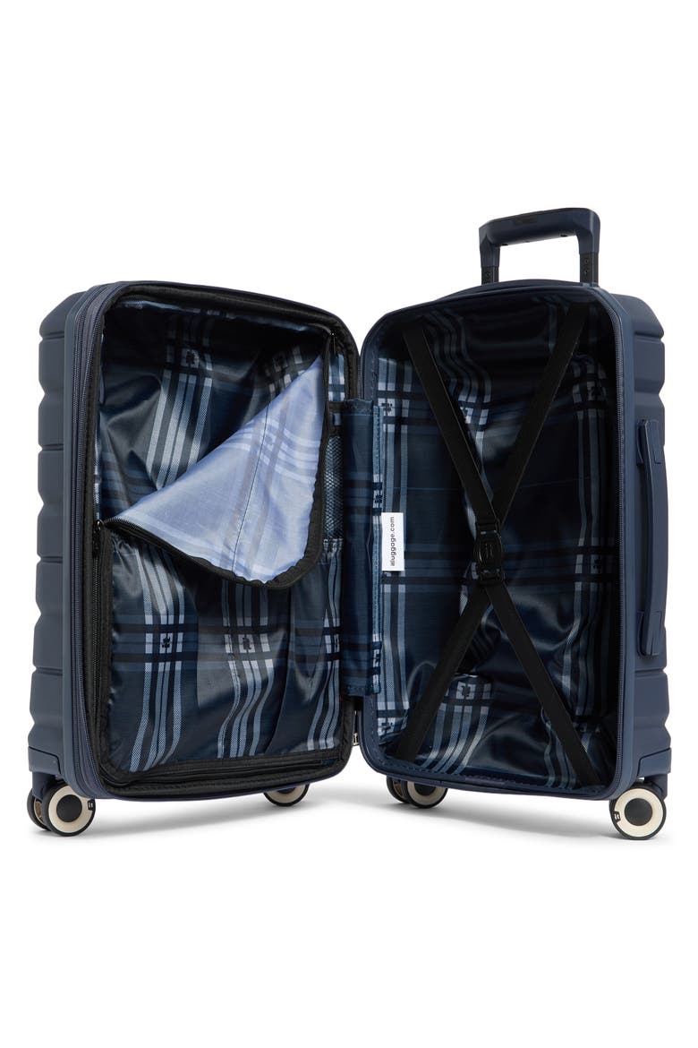 Submission 21-Inch Hardside Carry-On Spinner, Alternate, color, NAVY BLAZER