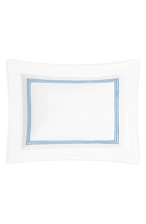 Matouk Bel Tempo Pillow Sham In White