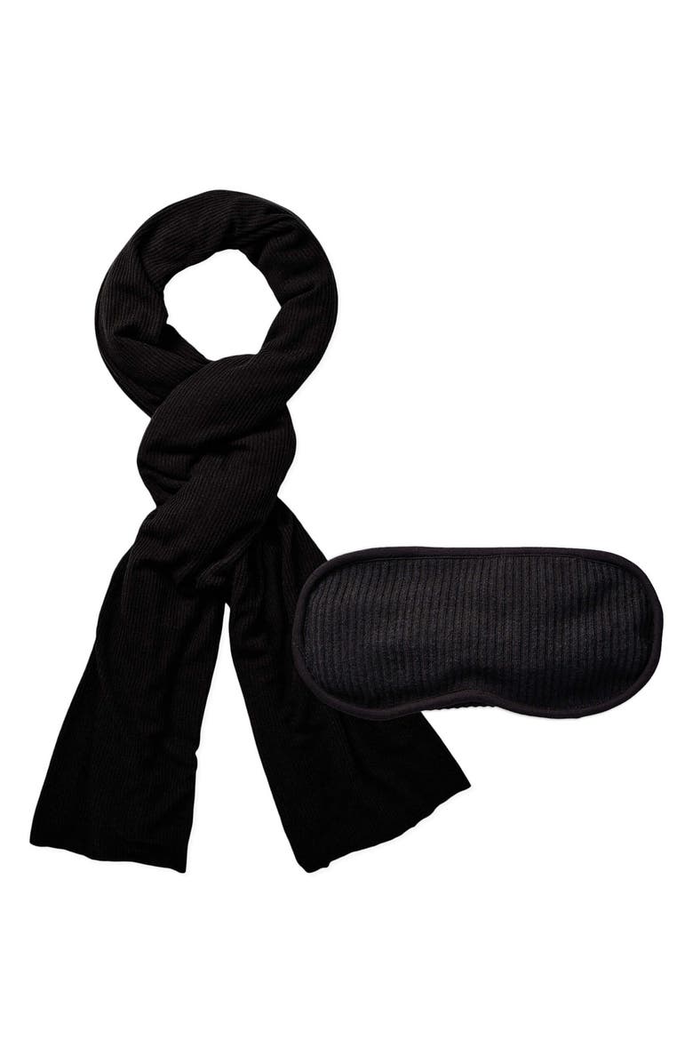 E Marie Travel Blanket and Eye Mask, Main, color,