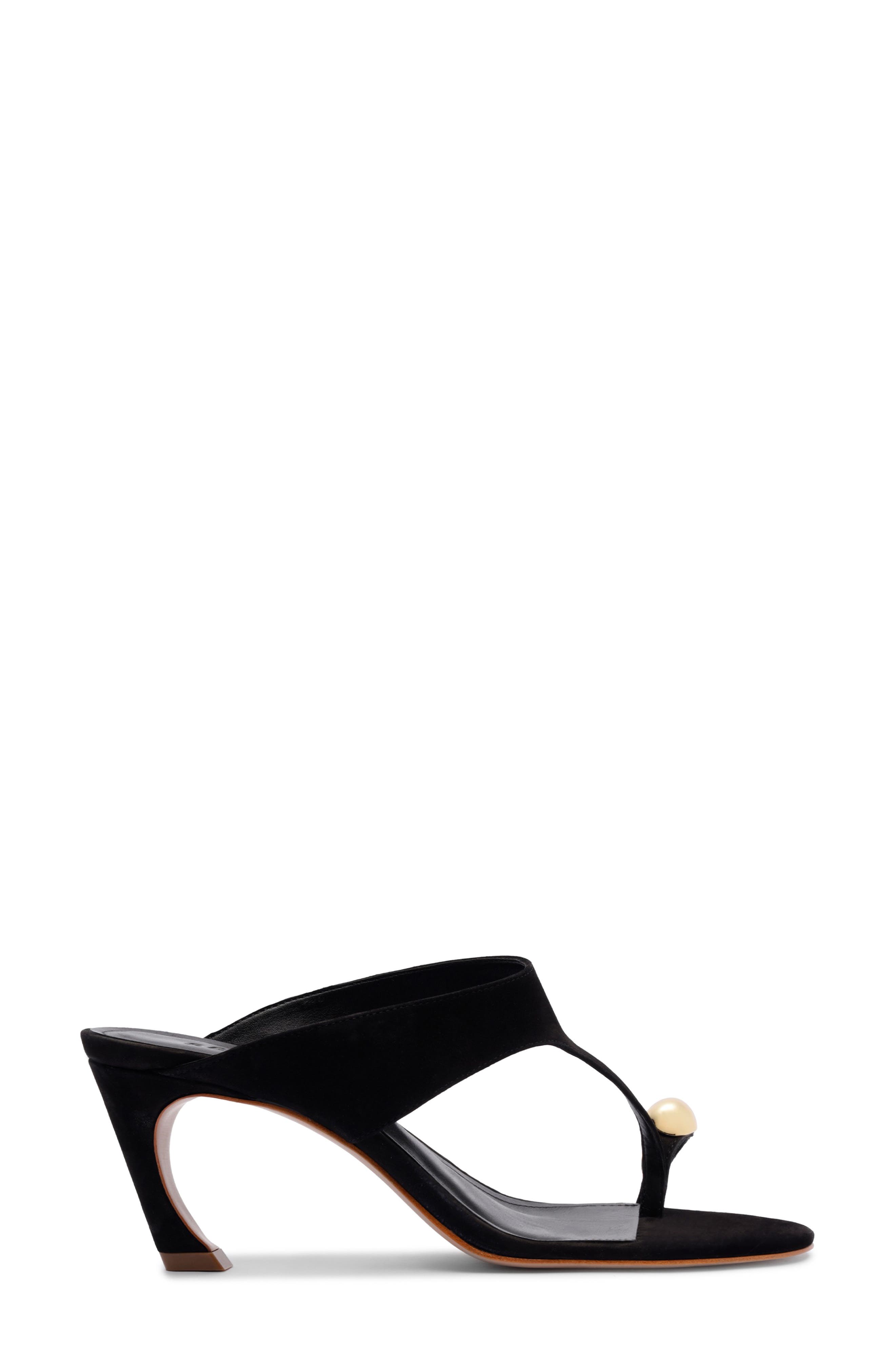 Schutz Maisie <br />Kitten Heel Slide Sandal, Alternate, color, Black