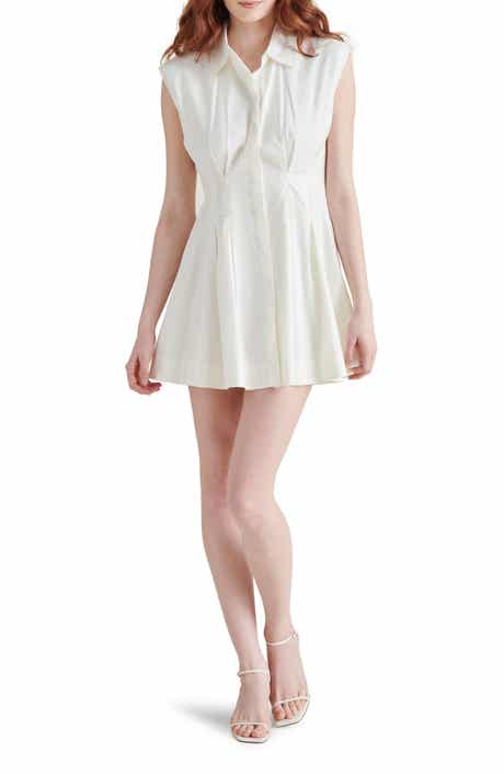 Steve Madden Maisha Poplin Mini Shirtdress