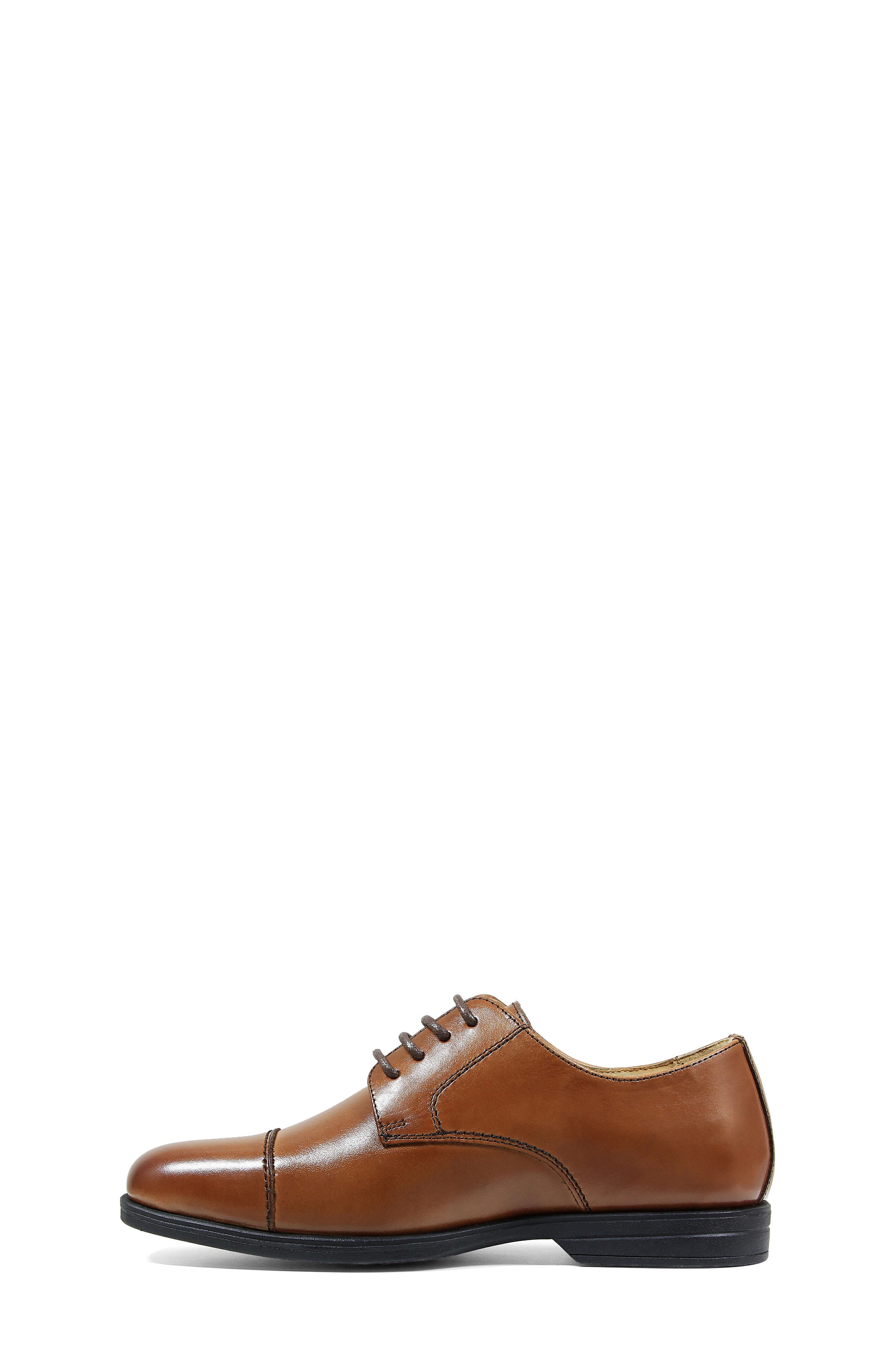 Reveal Cap Toe Derby, Alternate, color, COGNAC