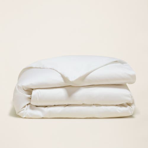 Italic Luxe Australian Sateen Duvet Cover In Moss