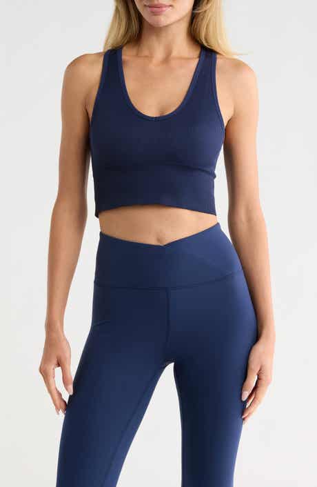 Rib Seamless Highline V-Neck Tank