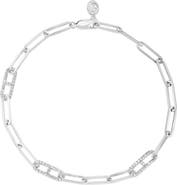 EFFY Sterling Silver Diamond Chain Bracelet - 0.3 ctw.