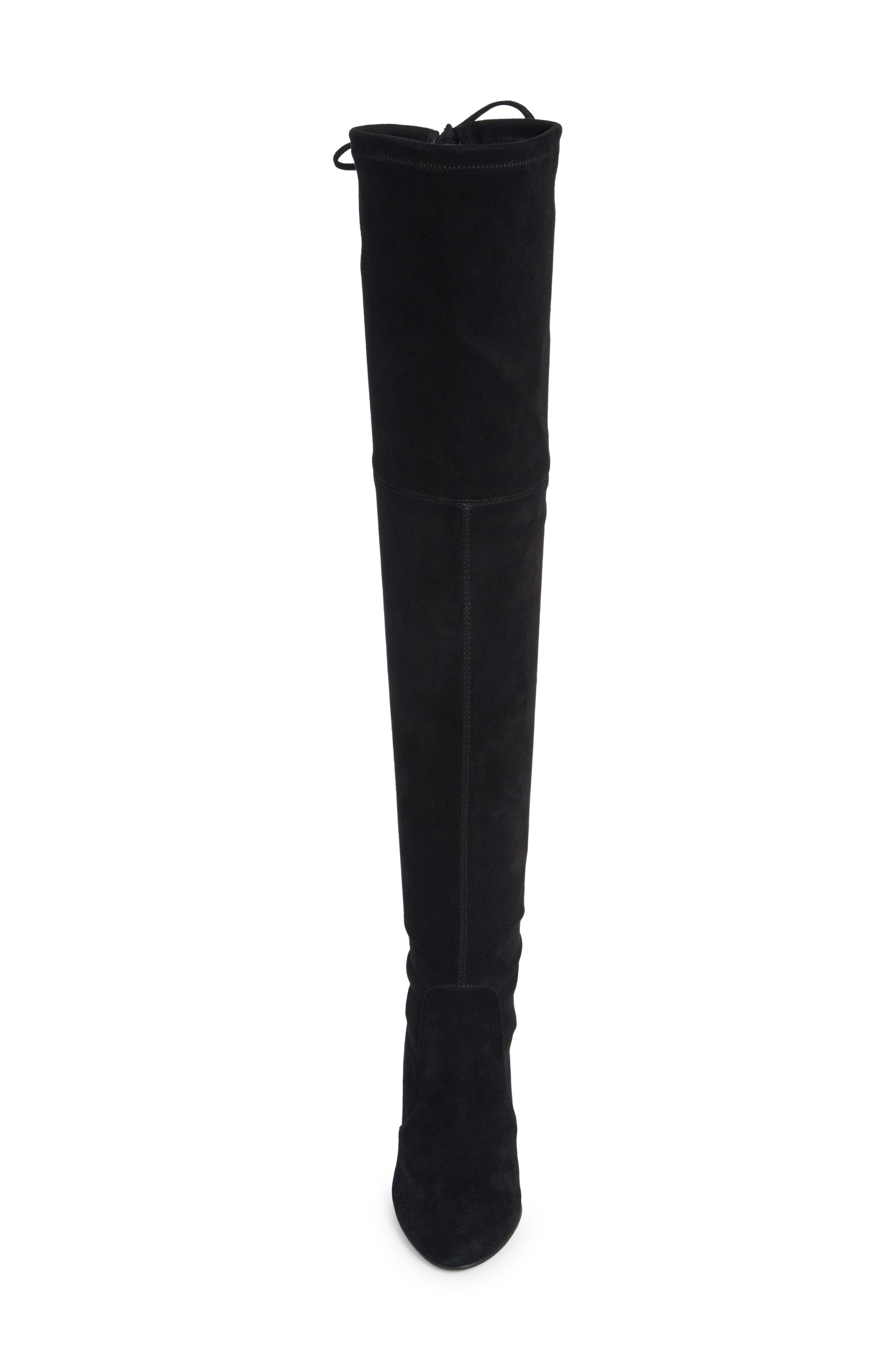 Ariana 100 City Over the Knee Boot, Alternate, color, BLACK