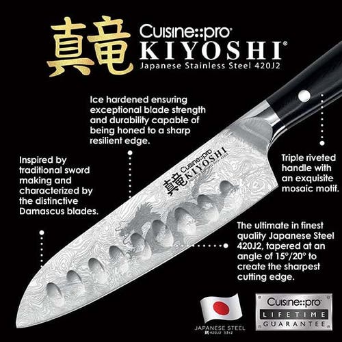 Cuisine::pro Kiyoshi Kei 7 Piece Knife Block In Multi