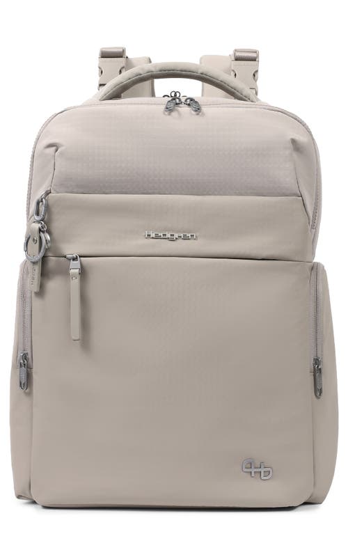 Hedgren Tsutsumi Diaper Backpack In Willow Grey